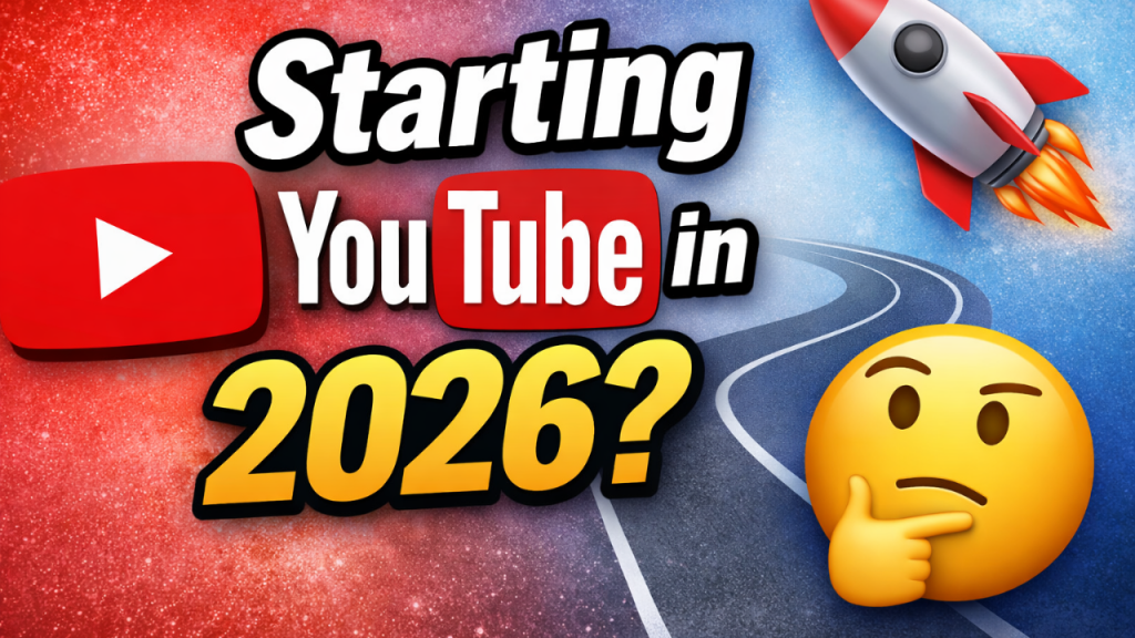 Starting YouTube in 2026